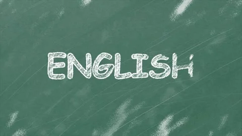 Hand Drawn learning symbol chalk texture on school Chalkboard Stock Footage 303546573
