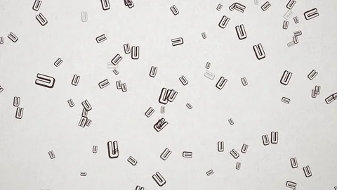 Hand Drawn Letter U Seamless Background 1080p, 60fps Stock Footage 111342268