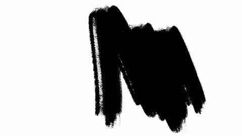 Hand drawn lines and hatched notes in motion zooming in and out from the middle Stock Footage 276391791