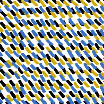 Hand Drawn Lines Pattern Illustrazione stock