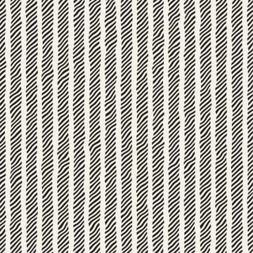 Hand drawn lines seamless pattern. Abstract geometric tiling background 스톡 일러스트