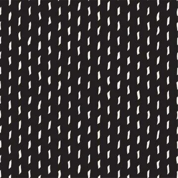 Hand drawn lines seamless pattern. Abstract geometric tiling background Stock Illustration