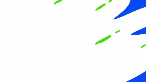 Hand Drawn Liquid Transition Green Screen | Liquid  Motion Overlay | Transitions Video stock 327295138