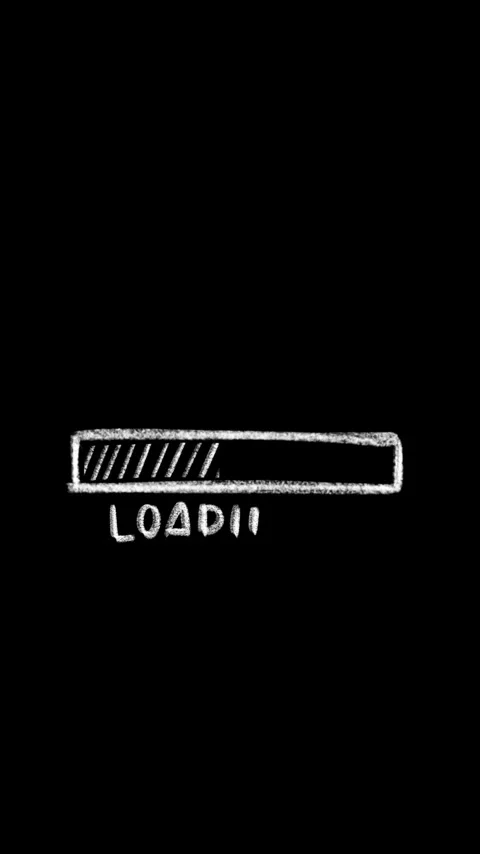 Hand drawn loading bar progress animation. Seamless animated loading loop. Stock Footage 307156557
