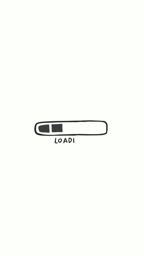 Hand drawn loading bar progress animation. Seamless animated loading loop. Stock Footage 307156559