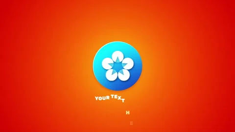 Hand Drawn Logo After Effects stock