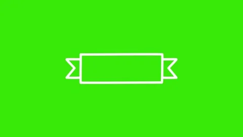 Hand-drawn LOOP Animation Elements on green screen Stock Footage 301168684