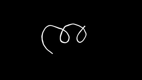 Hand-drawn LOOP Animation Elements Stock Footage 312437750