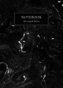 Hand drawn marble texture Stock Illustration