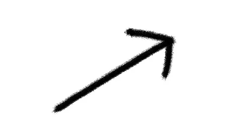 Hand drawn marker Arrows animation isolated on white background Stock Footage 321469794