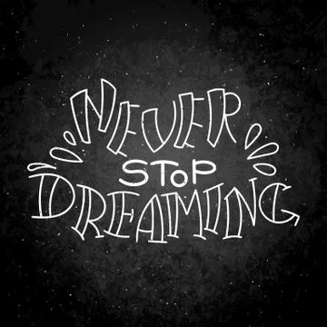 Hand drawn modern image with hand-lettering and decoration elements on 스톡 일러스트