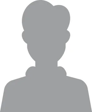 Hand drawn, modern, man avatar profile icon (or portrait icon). Stock Illustration