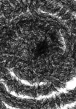 Hand drawn monochrome background texture grain Stock Illustration