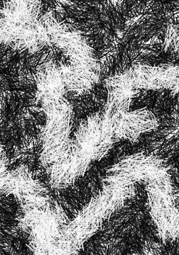 Hand drawn monochrome background texture grain Stock Illustration