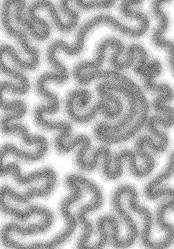 Hand drawn monochrome background texture grain Stock Illustration