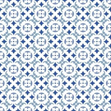 Hand drawn Moroccan seamless pattern for Ramadan Kareem greeting cards, islamic Stock Illustration