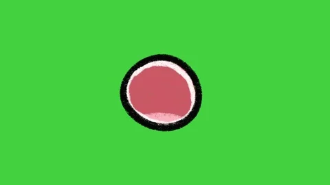 Hand-Drawn Mouth Lip Sync Talking video | Sketchy Animated Speaking Mouth Stockbeeldmateriaal 332718640