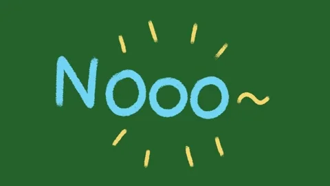 Hand-Drawn No Text Animation with Negative Vibe | Disagree 2D Animation  Stock Footage 329940718