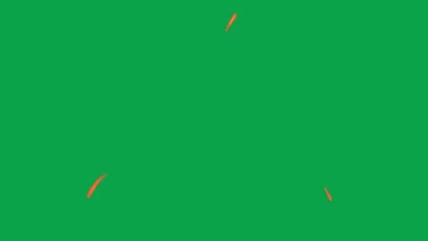 Hand Drawn Orange Water Splash Drop Motion Graphic Green Screen Effect 스톡 동영상 344049293
