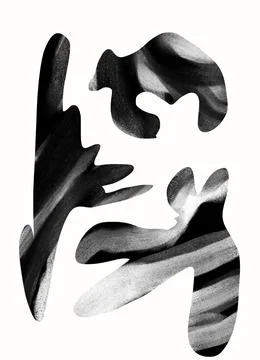 Hand-drawn original pencil pattern background elements and shapes Stock Illustration