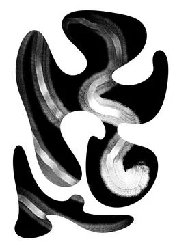 Hand-drawn original pencil pattern background elements and shapes Stock Illustration