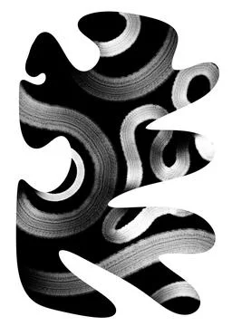 Hand-drawn original pencil pattern background elements and shapes Stock Illustration