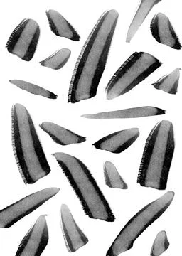 Hand-drawn original pencil pattern background elements and shapes Stock Illustration