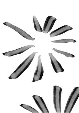 Hand-drawn original pencil pattern background elements and shapes Stock Illustration
