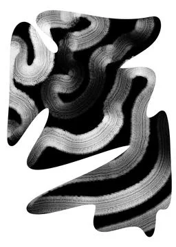 Hand-drawn original pencil pattern background elements and shapes Stock Illustration