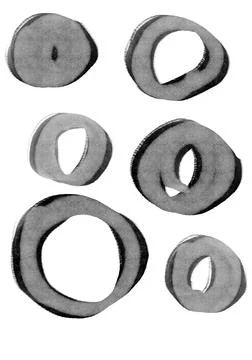 Hand-drawn original pencil pattern background elements and shapes Stock Illustration