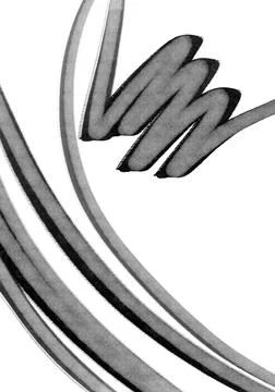 Hand-drawn original pencil pattern background elements and shapes Stock Illustration