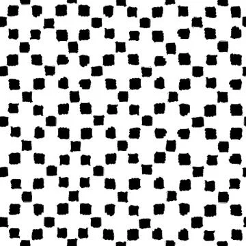 Hand drawn paint squares background. Stock Illustration