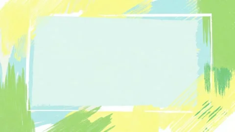 Hand drawn paint stroke frame border with copy space for text overlay, seam.. Stockbeeldmateriaal 342043768