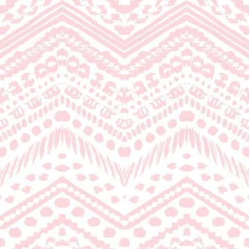 Hand drawn painted seamless pattern. Vector illustration Stock Illustration