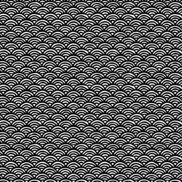 Hand drawn pattern Stock Illustration