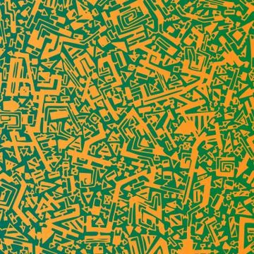 Hand drawn pattern Stock Illustration