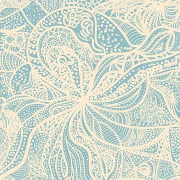 Hand drawn pattern. Seamless abstract dragon, a hand drawn pattern. Copyri... Fotos de archivo