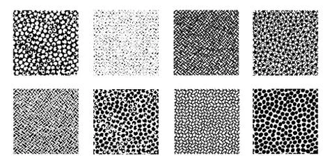 Hand Drawn Patterns Doodle Design Stock Illustration