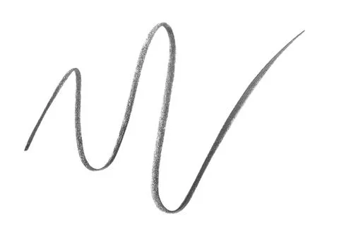 Hand drawn pencil scribble on white background Stock Photos
