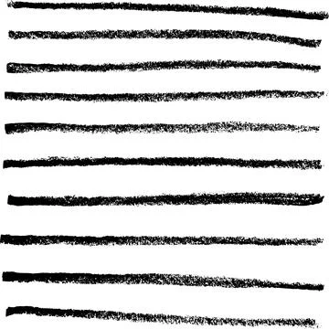 Hand drawn pencil textures. Crayon paint scratch lines and dots. Vector stock Stock Illustration