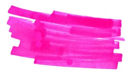 Hand drawn pink marker abstract background Stock Illustration