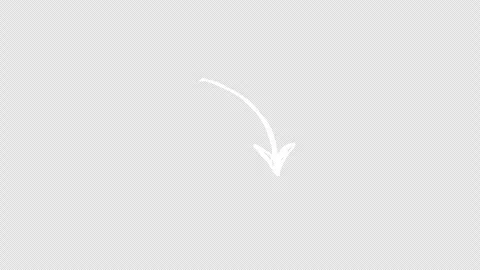 Hand drawn pointing arrow animation video Stock Footage 330428123