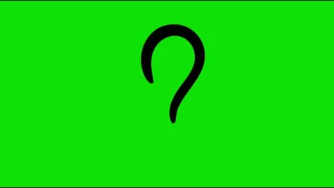 Hand-drawn question mark and cute shapes, kid style,heart colorful icons: wiggle Stock Footage 316474047