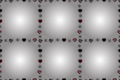 Hand drawn raster border frame doodles. Seamless pattern. Raster. Stock Illustration