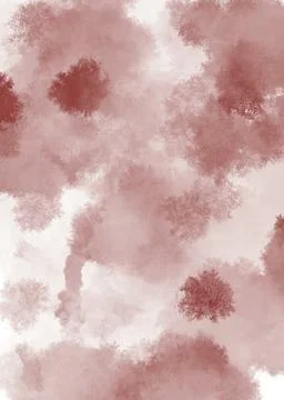 Hand-drawn red abstract minimalistic background Stock Illustration
