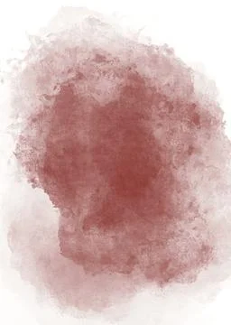 Hand-drawn red abstract minimalistic background Stock Illustration