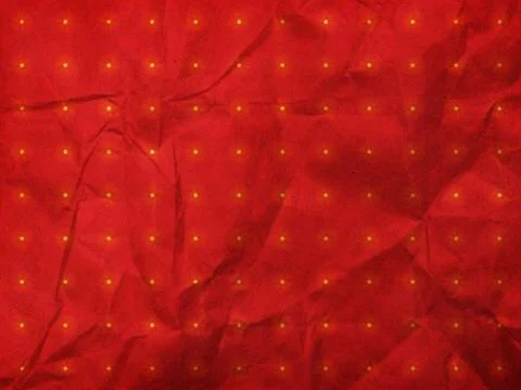 Hand drawn red flower pattern on paper Иллюстрация