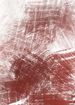 Hand drawn red grunge abstract shapes made with pencil Stock Illustration