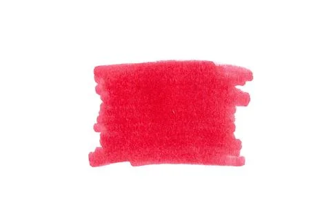 Hand drawn red marker stroke Stock Photos