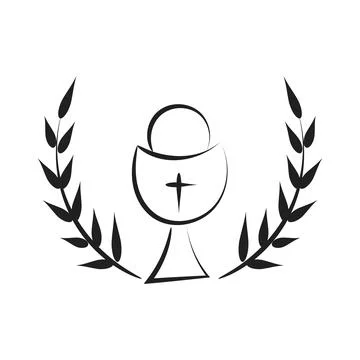 Hand Drawn Religious element. Stock Illustration